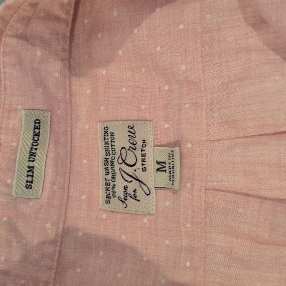 J. Crew Men's Medium Slim Untucked Stretch Long Sleeve Button Down Style #AM367J - Picture 2 of 16